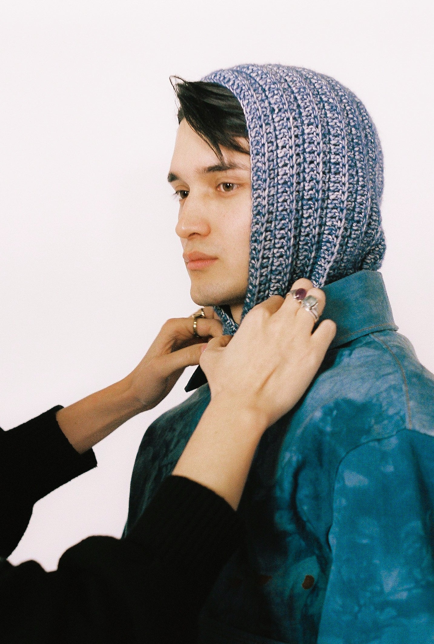 The Indigo wrapt balaclava - virgin