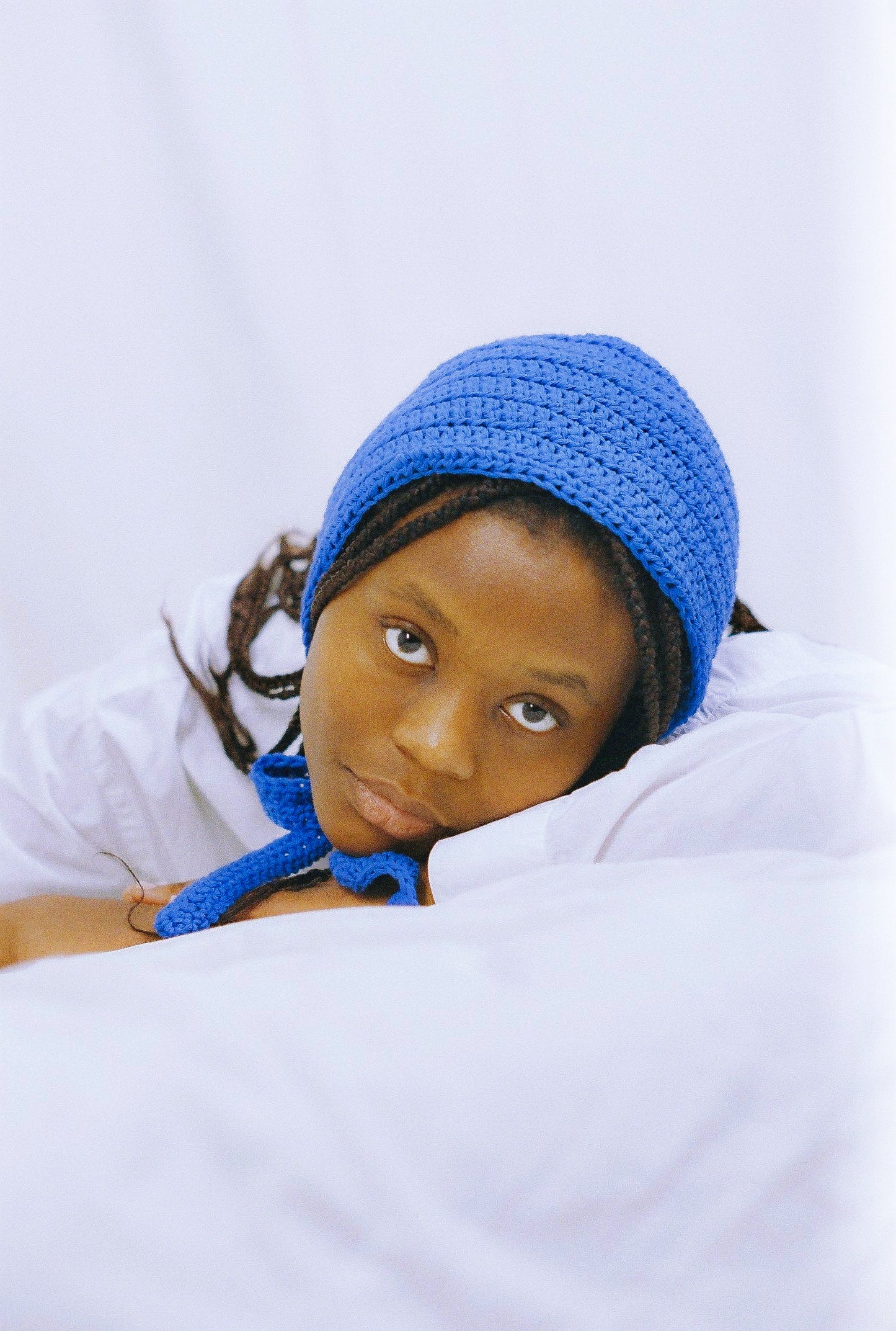 HOLLY bonnet deep blue