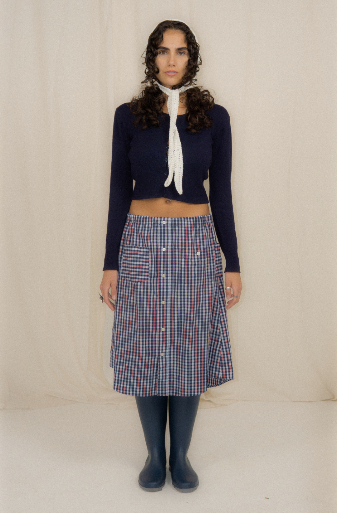 HOLLY bonnet off-white