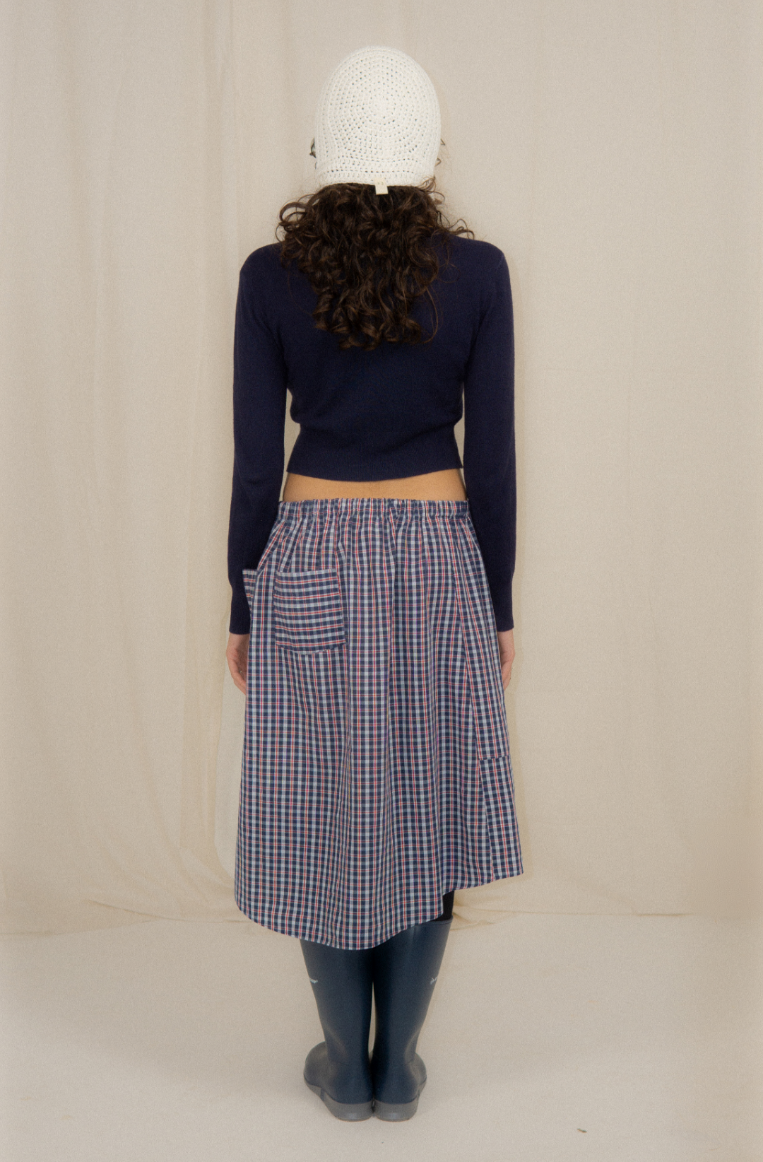 HOLLY bonnet off-white