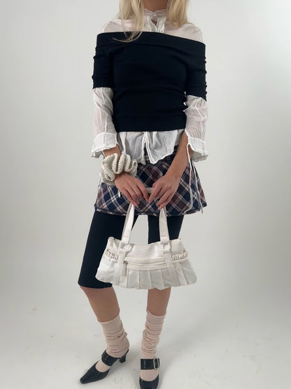 CRISTA off-white + white